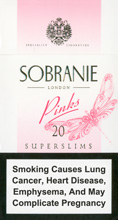 Cigarettes Sobranie Pink Super Slims ❤️ home delivery from the